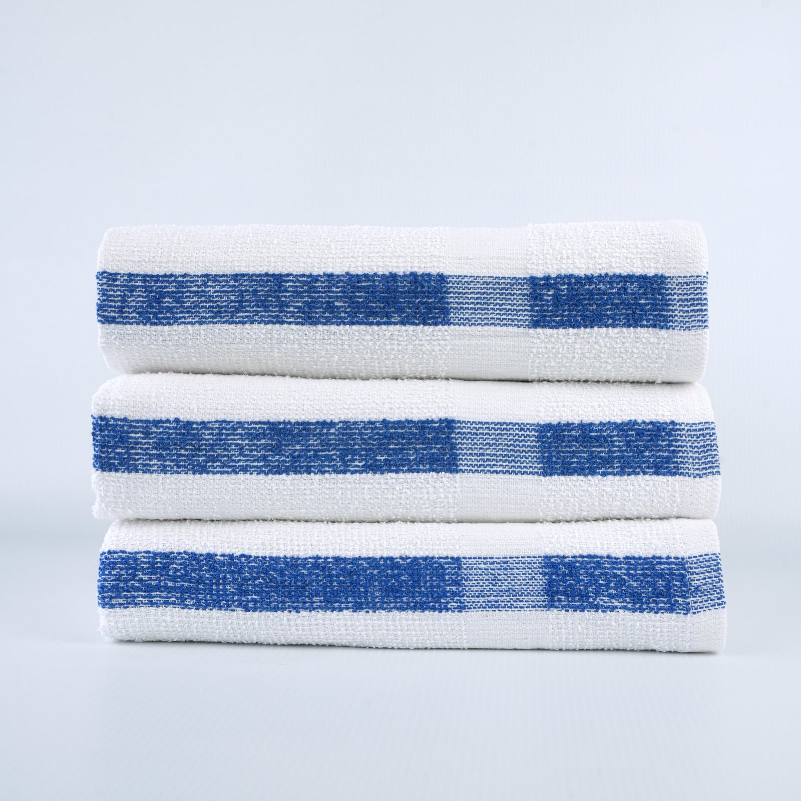 Pool Towel - 10/S - Stripe Towel  - Blended