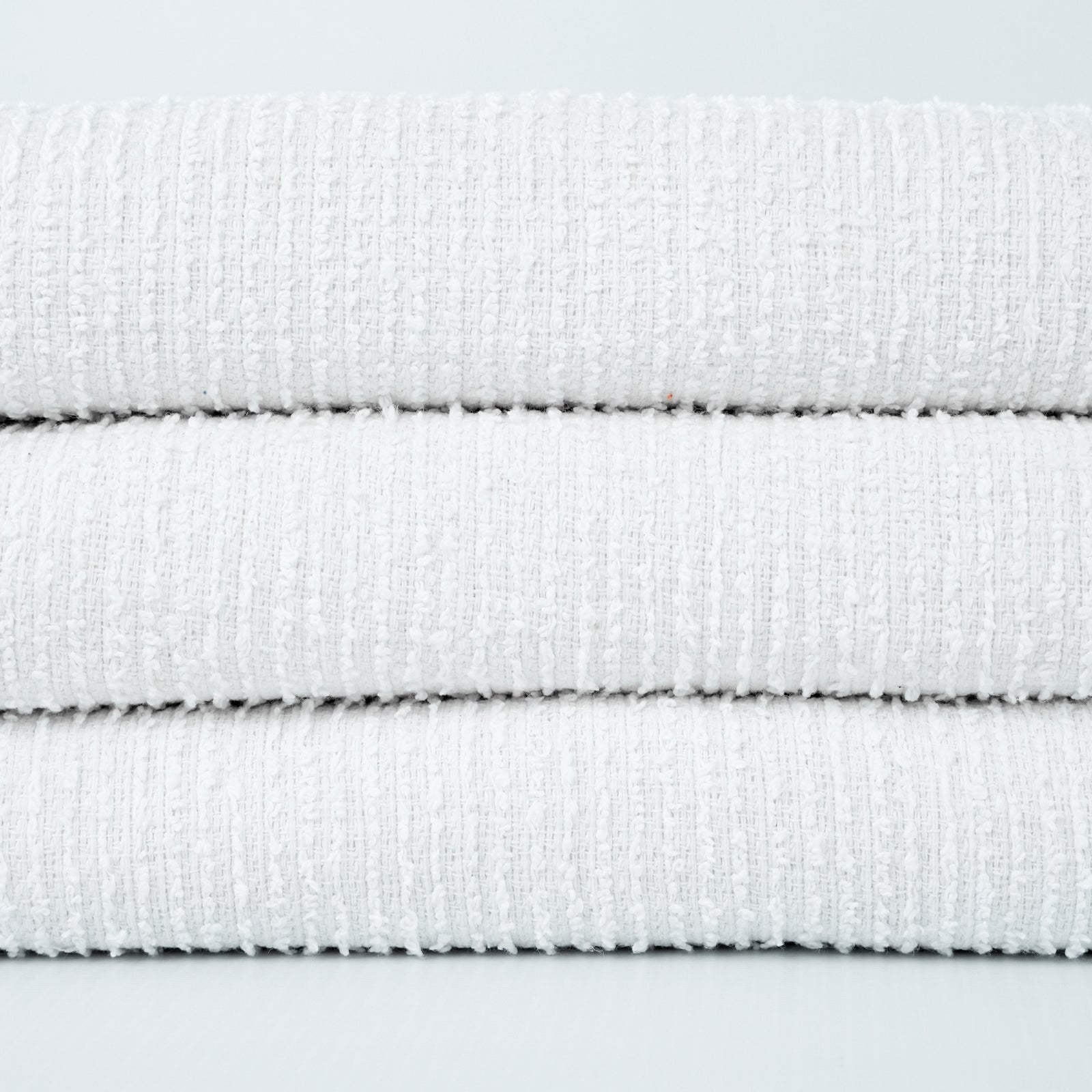 White Ribbed Bar Mop