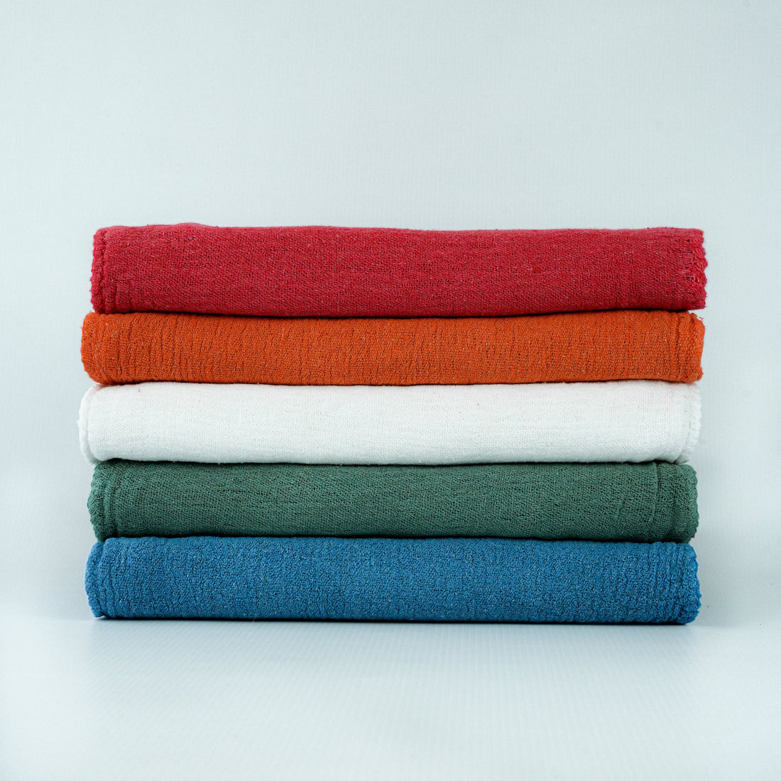 Natural vs Bleached vs Dyed Shop Towels: Which Type Is Right for Your Operation?