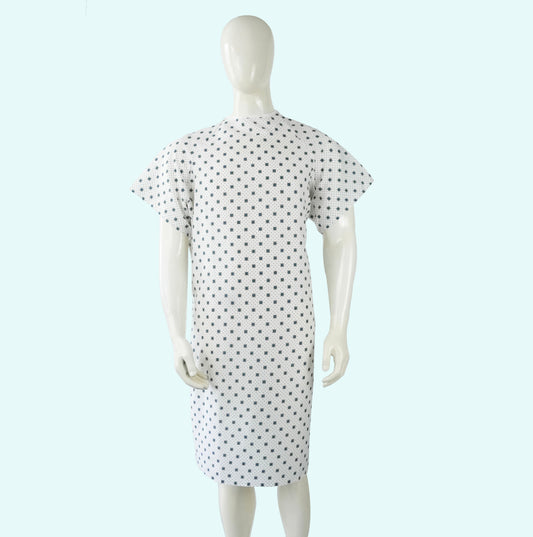 Cotton vs Polyester Patient Gowns — Which Fabric Is Right for Your Facility