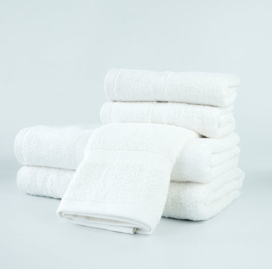 Green Ocean Wash Cloths — 12/S Ring Spun 100% Cotton | Hotel