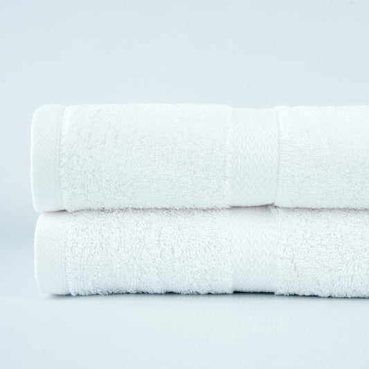 Green Ocean Hand Towels — 12/S Ring Spun 100% Cotton | Hotel
