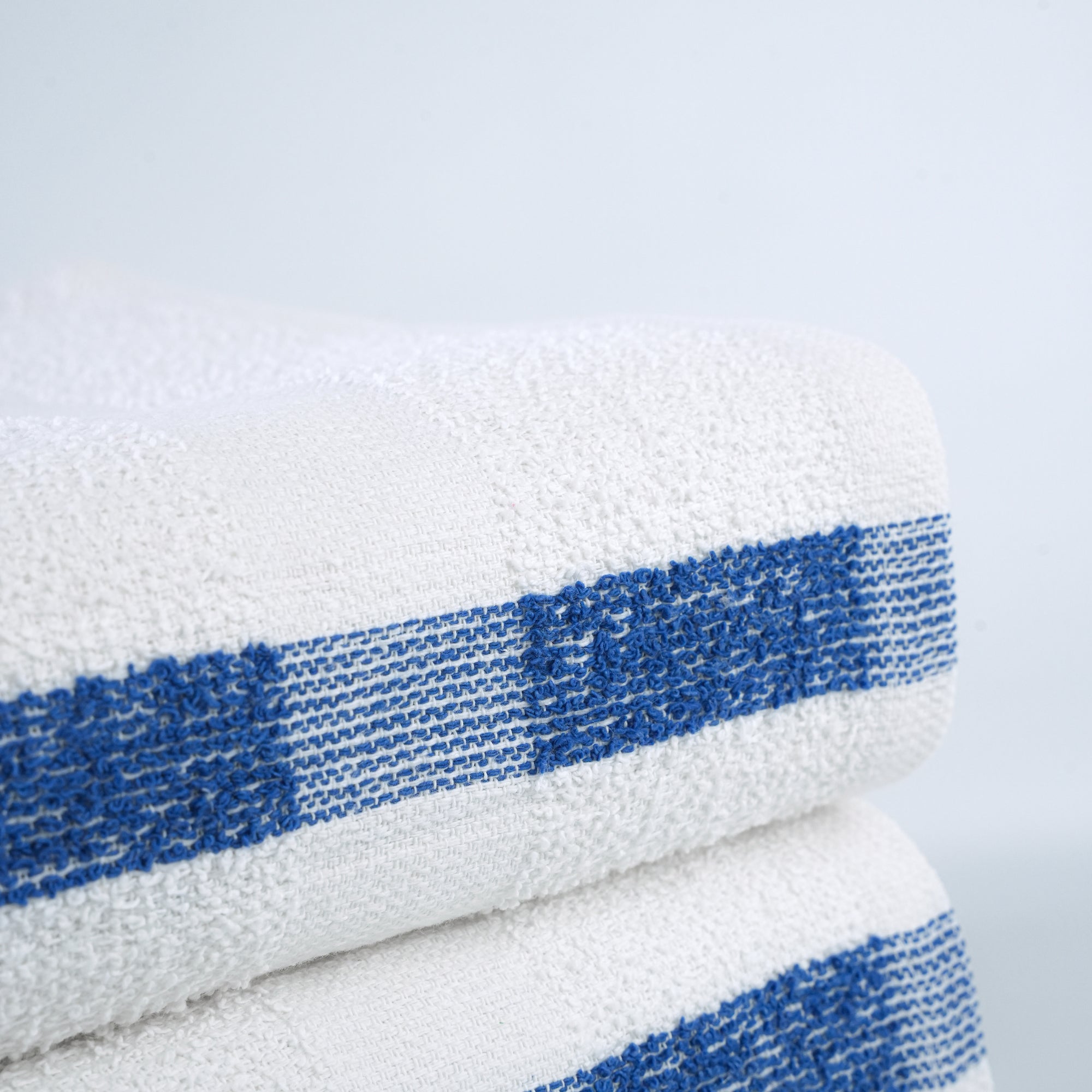 Pool Towel - 10/S - Stripe Towel  - Blended