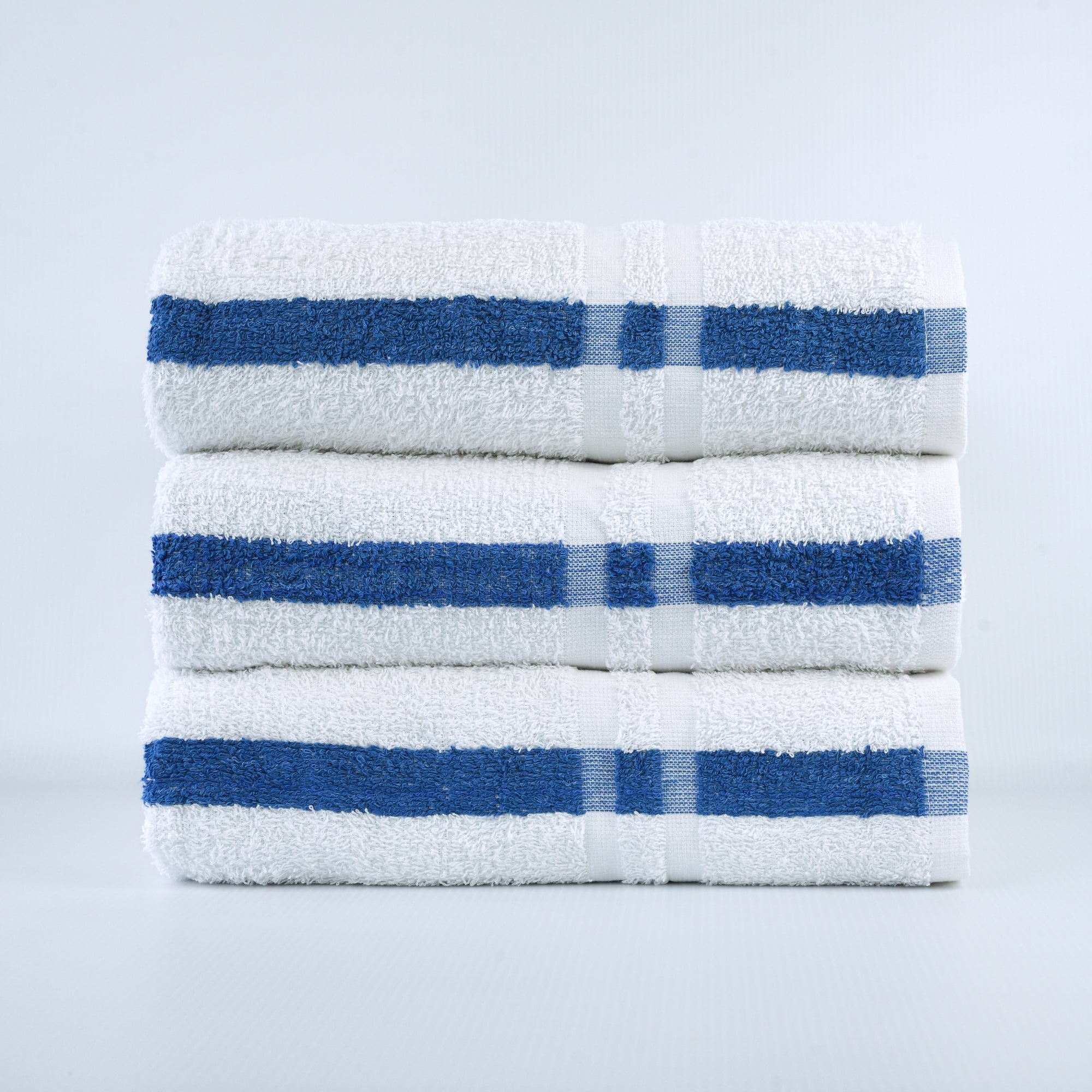Pool Towel - 10/S - Stripe Towel  - Blended