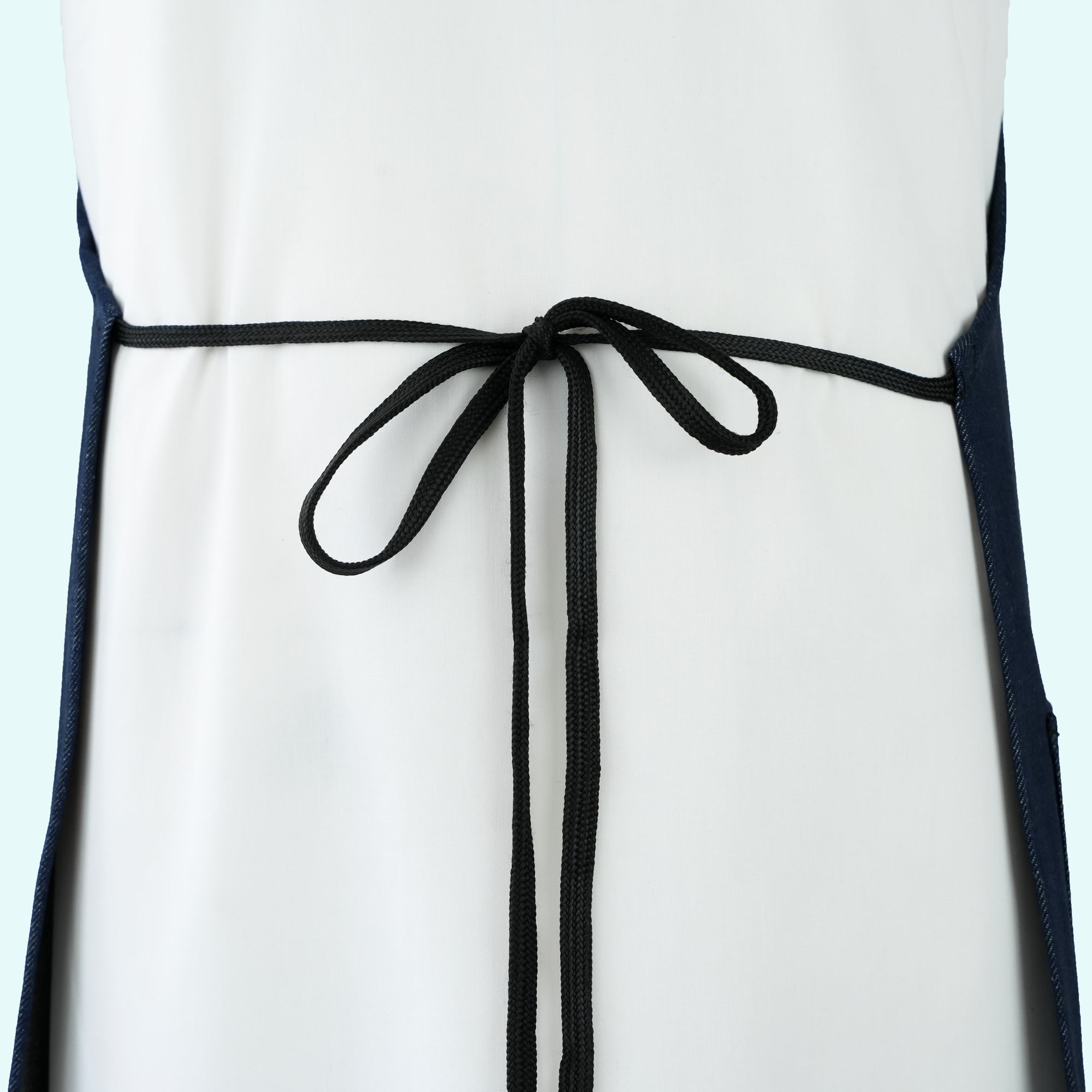 Blue Denim Apron Hand & Pencil Pocket